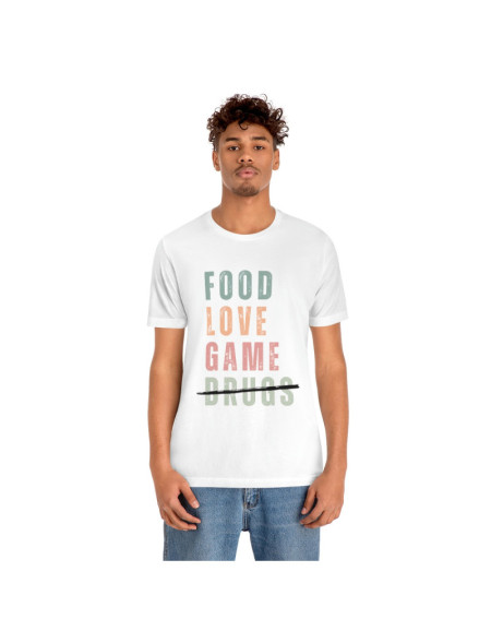 Food Love Game T-Shirt |...
